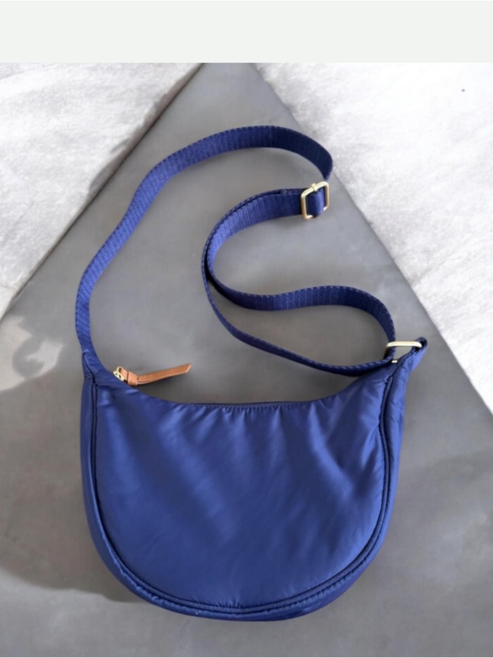 J. Jill • Crescent Sling bag • Navy Blue